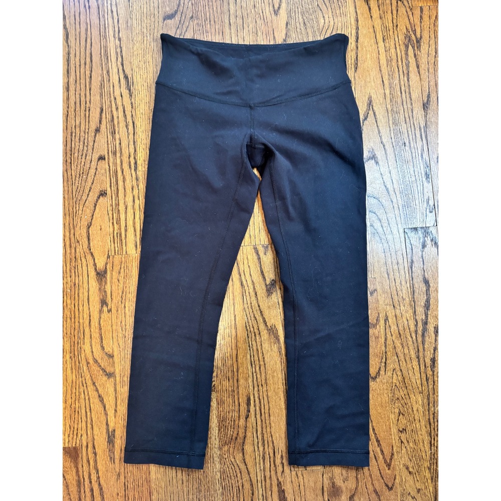 Lululemon Wunder Train High Rise Leggings Black Gym Workout Athletic 6